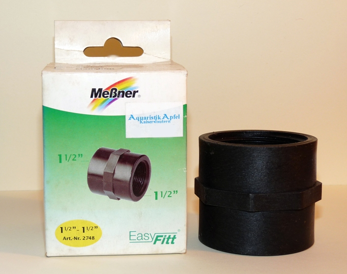 Meßner EasyFitt Muffe 2x 1 1/2" IG