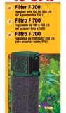 Sera Innenfilter F700, ohne Pumpenrad
