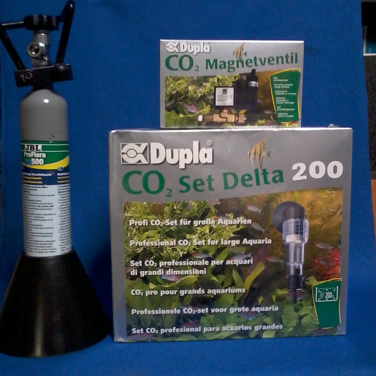 Aquaristik Apfel CO2-Komplettanlage Delta 200