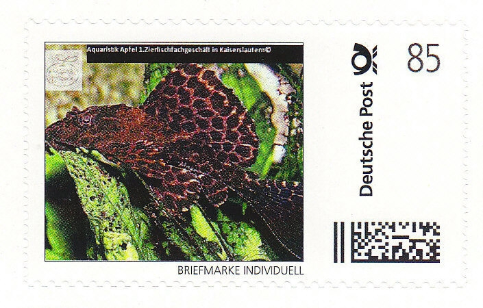 AA-Briefmarke 0,85 €  Deutsche Post Individuell Wabenschilderwels