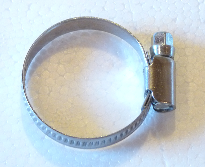 Edelstahl-Schlauchschelle 25-40 mm (1 1/4")