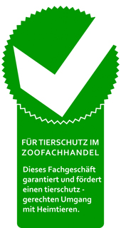 Wir sind Mitglied im Zentralverband Zoologischer Fachbetriebe Deutschlands e.V. (ZZF)