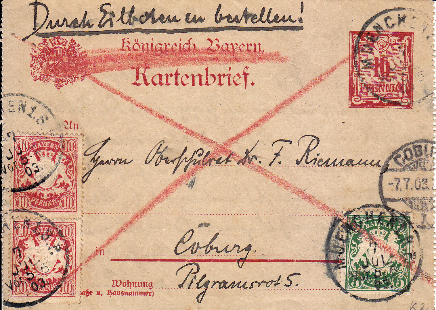 Bayern-Briefe/Postkarten