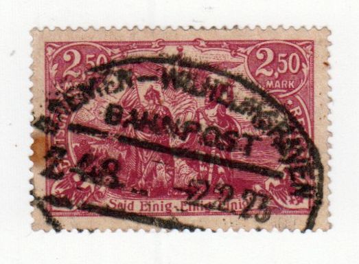 Bahnpoststempel in Deutschland